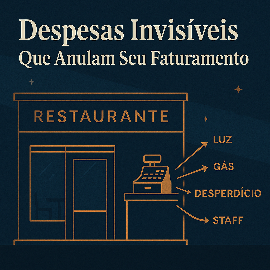 despesas invisíveis restaurante