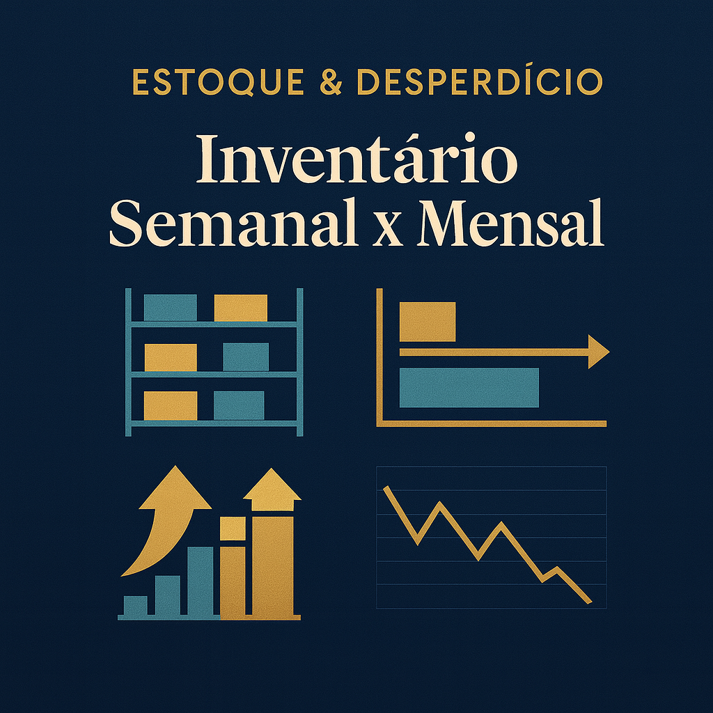 inventário restaurante controle estoque